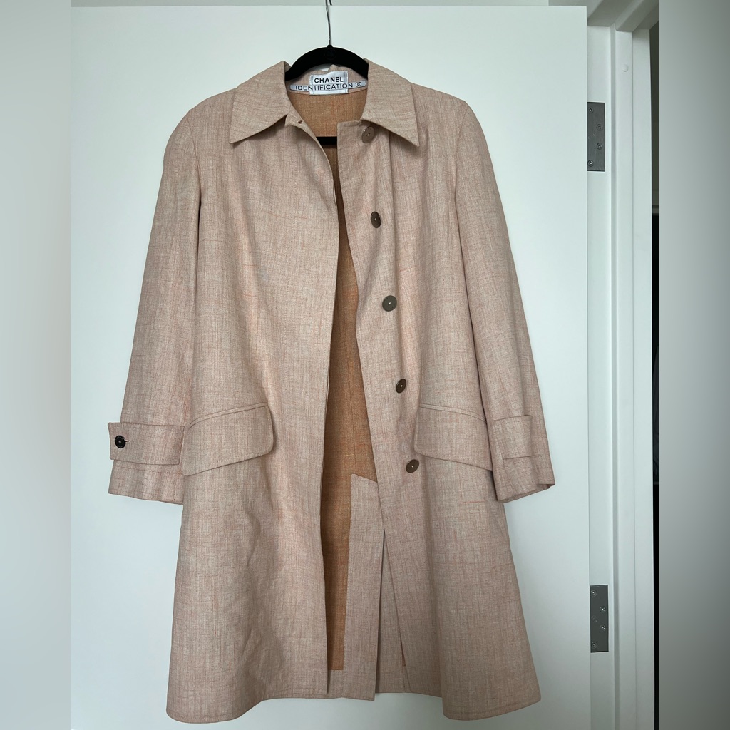 Chanel Identification 100% Linen Jacket